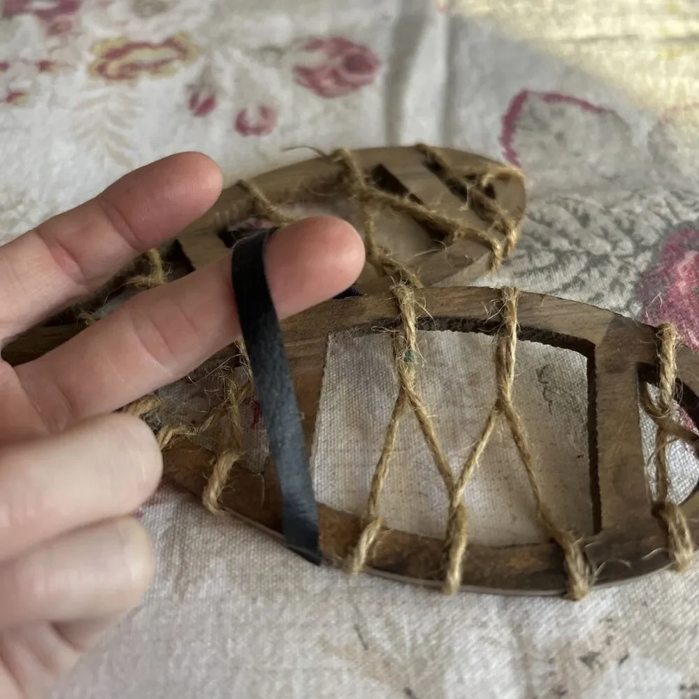 Vintage Doll Snowshoes For 18 Inch Doll Display